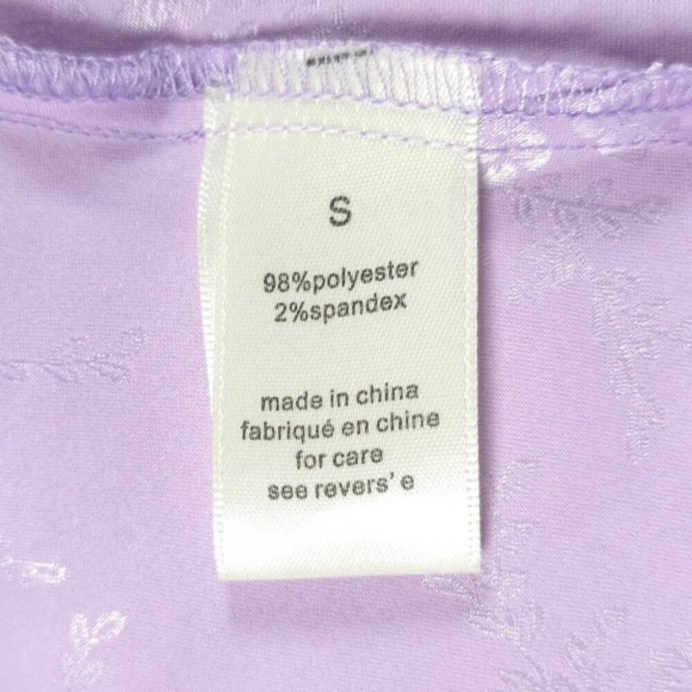 NWT TORN by RONNY KOBO Satin FREYA DRESS ORCHID BLOOM 10-8331SBJ Sz S - Picture 13 of 15